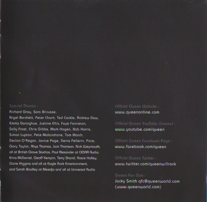 Queen  A Night At The Odeon : Booklet11